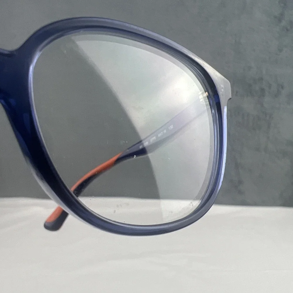 Ray-Ban RB1586 3775 Kids Eyeglasses FRAMES ONLY 49-16-130 Blue Orange Full Rim